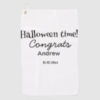 Halloween time congrats add name date year graduat