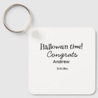 Halloween time congrats add name date year graduat
