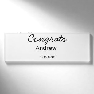 Halloween time congrats add name date year graduat tag