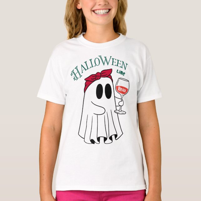 Halloween Time Spooky T-Shirt (Front)