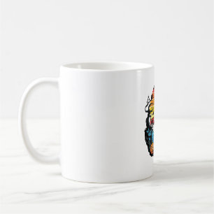 Halloween Time Witch Pumpkins Bats Sunset_1 Coffee Mug
