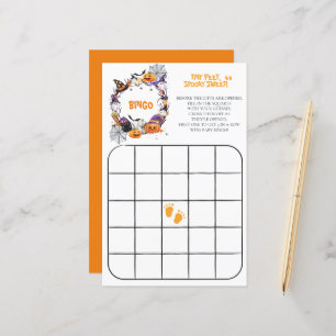 Halloween Tiny Feet, Spooky Sweet Bingo Game