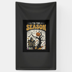 Halloween Tis The Season Haunted House Design_1 Banner