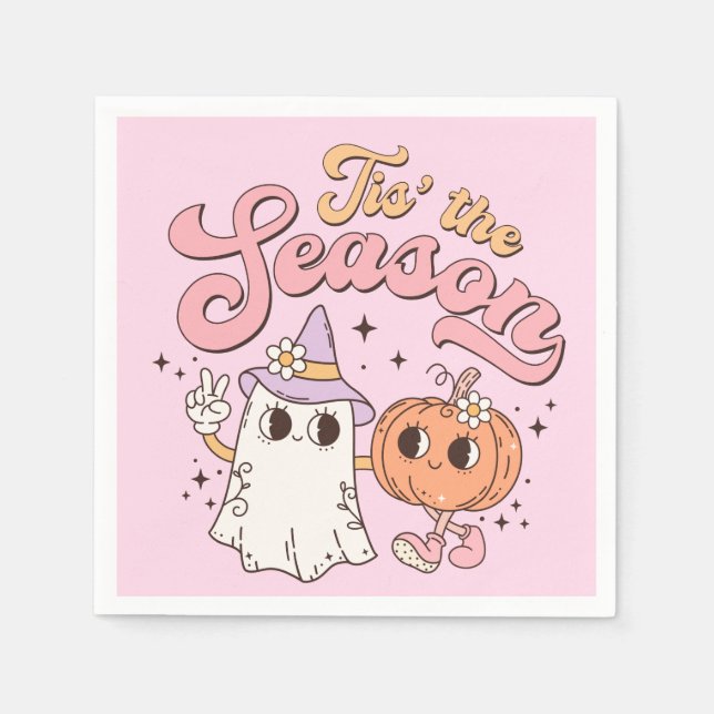 Halloween Tis the Season Napkin (Front)