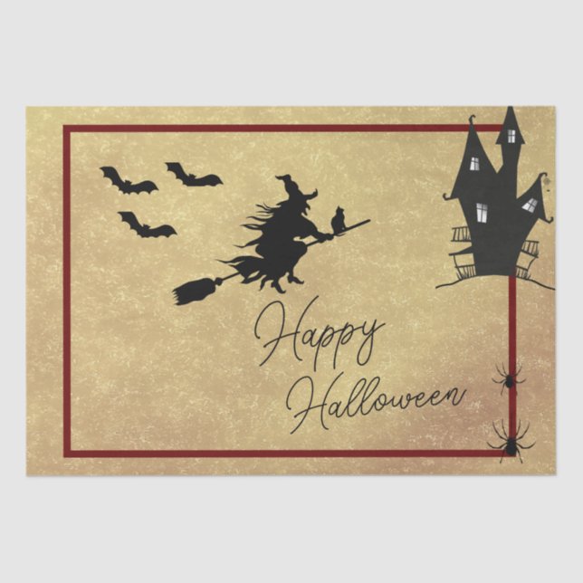 Halloween  tissue paper (Front)