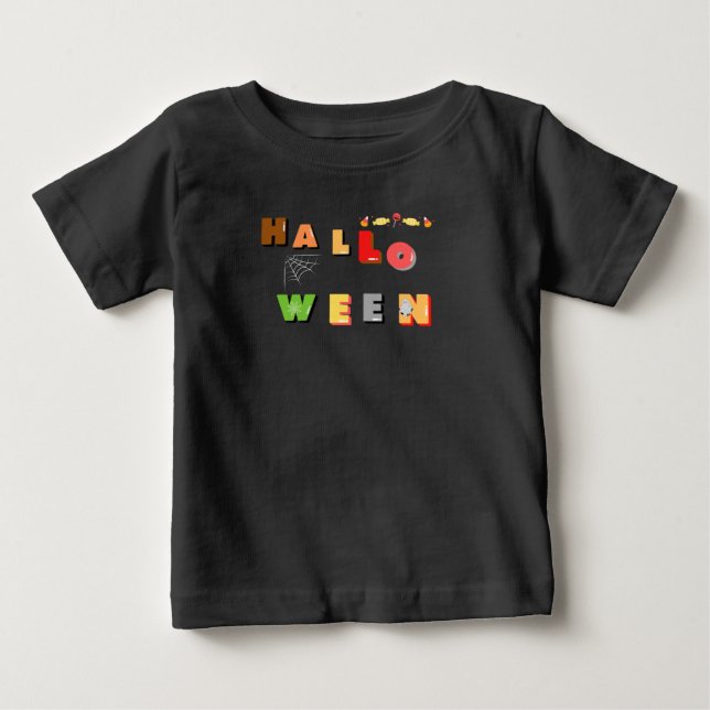 Halloween  Toddler T-Shirt Black (Front)