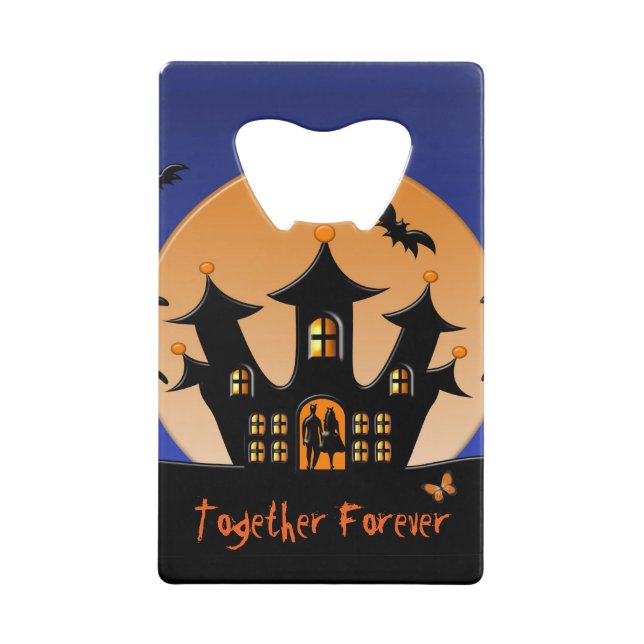 Halloween Together Forever - Card Bottle Opener (Front)