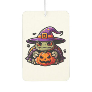 Halloween Tortoise Turtle Witch Hat Costume Spooky Car Air Freshener