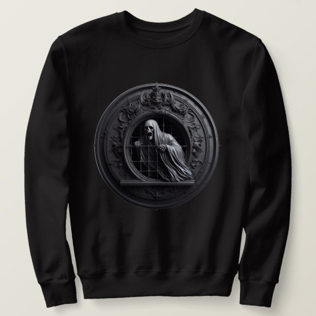 Halloween Tortured Soul  Sweatshirt (Design Front)