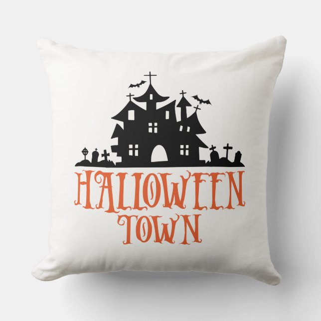 Halloween Town Cushion (Front)