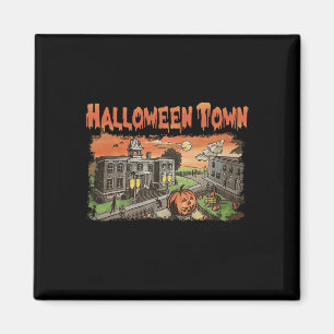 Halloween Town EST 1998 Halloween Party Cute Hallo Magnet