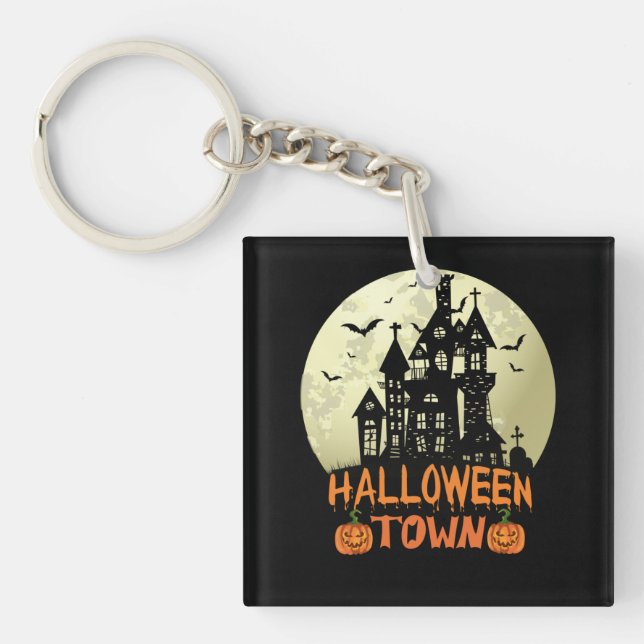 Halloween Town Key Ring (Front)