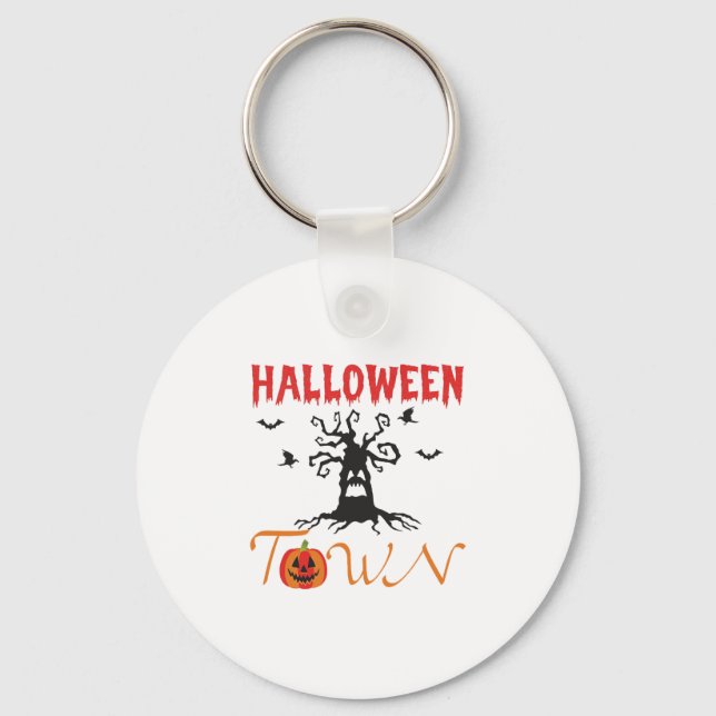 Halloween Town Key Ring (Front)
