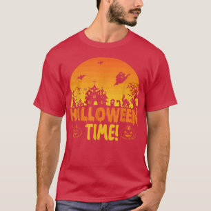 Halloween Town Spooky Haunted House T-Shirt