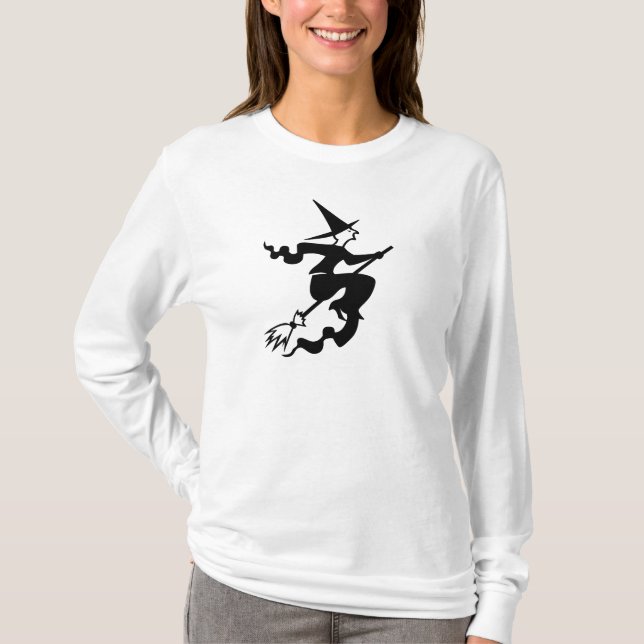 HALLOWEEN TRADITIONAL WITCH T-Shirt (Front)