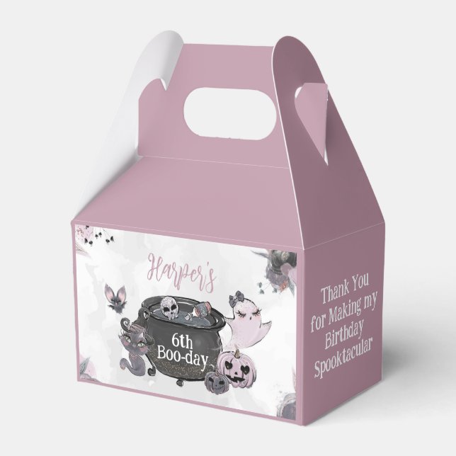 Halloween Treat Box  (Front Side)