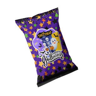 Halloween Treat Chip Bag Wrappers Party Favours Notepad