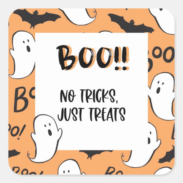 Halloween Treat Gift Tag (Front)