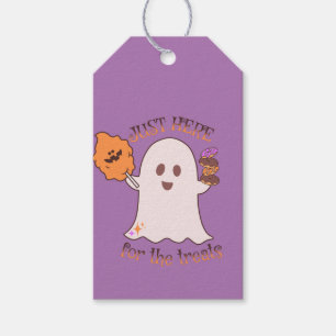 Halloween Treats Ghost and Sweets Party     Gift Tags