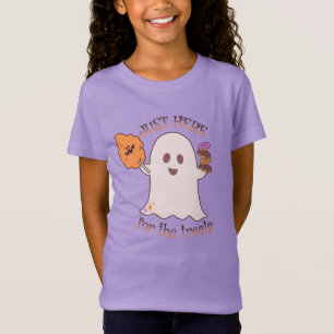 Halloween Treats Ghost and Sweets T-Shirt