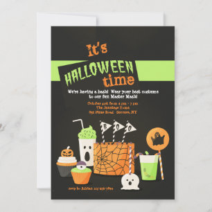 Halloween Treats Invitation