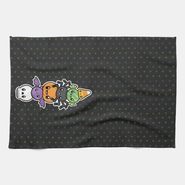 Halloween Treats kitchen towel (Horizontal)