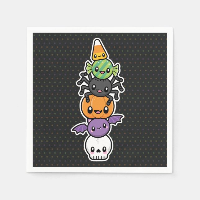 Halloween Treats napkins (Front)