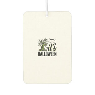 Halloween Tree Its Halloween Vintage Spooky_1 Car Air Freshener