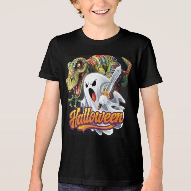 Halloween Tri-Blend Shirt (Front)