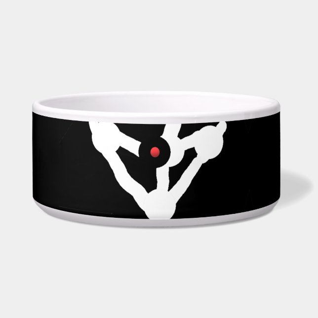 Halloween trick design black white with letters (Front)