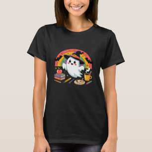 Halloween-Trick or Teach-Spooky-Funny T-Shirt