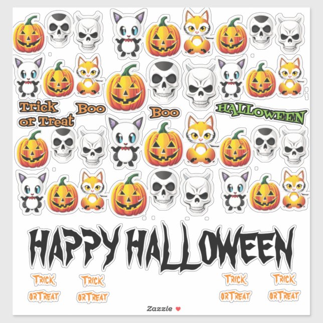 Halloween Trick or Treat (Sheet)