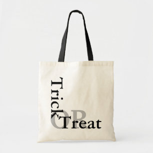 HALLOWEEN TRICK OR TREAT BAG BUDGET TOTE BAG