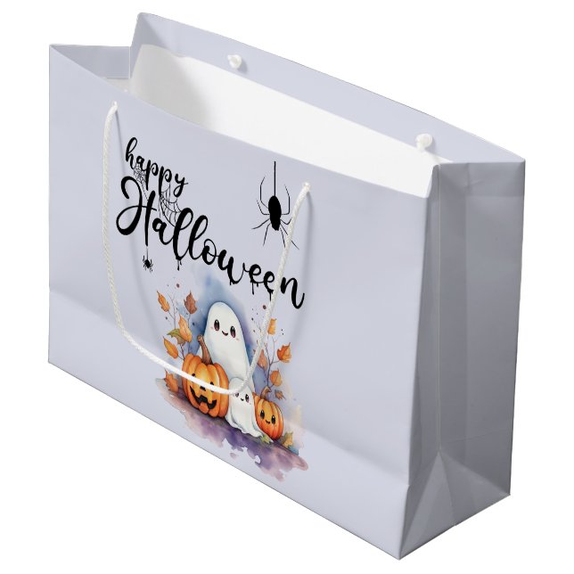 Halloween Trick or Treat Bag Large    (Front Angled)