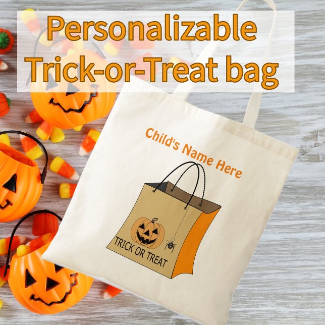 Halloween Trick or Treat Bag Pumpkin (Creator Uploaded)