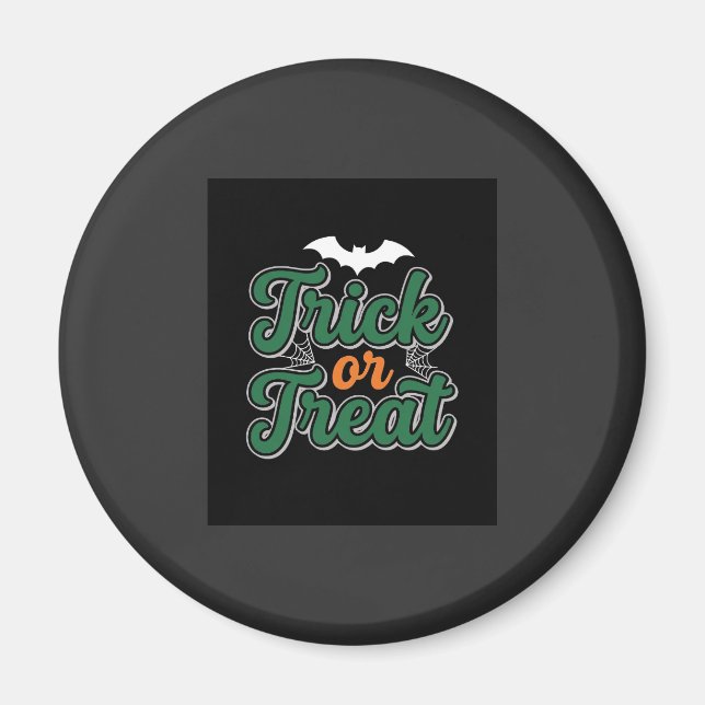 Halloween Trick or Treat Bat Web Design_1 Magnet (Front)