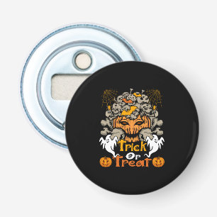 Halloween Trick Or Treat Birthday Bottle Opener