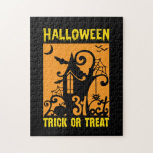 Halloween Trick Or Treat Birthday Jigsaw Puzzle