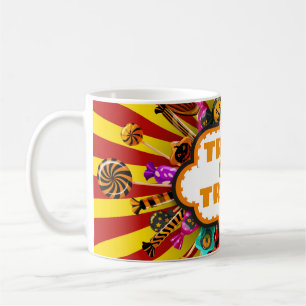 Halloween Trick or Treat Candy and sweets. Autumn  Coffee Mug