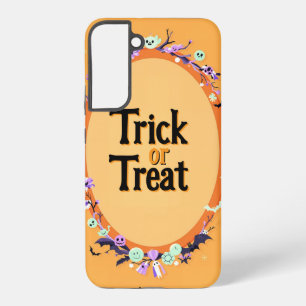Halloween Trick or Treat Candy Design Samsung Galaxy Case