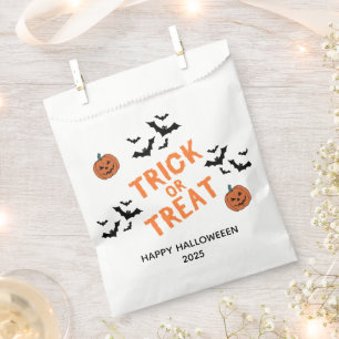 Halloween Trick or Treat Candy Favour Bag