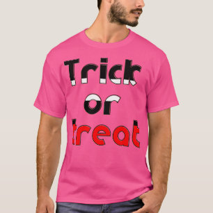 Halloween Trick or Treat Candy Spooky Costume Boo T-Shirt
