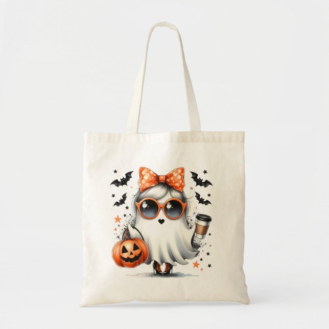 Halloween/Trick or Treat/Candy Tote Bag (Front)