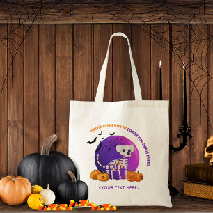 Halloween Trick or Treat Candy Tote Bag
