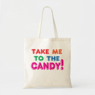 Halloween Trick or Treat Candy Tote Bag