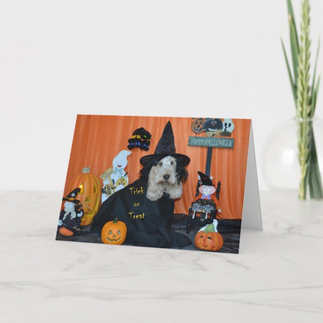 Halloween Trick or Treat Card (Front)