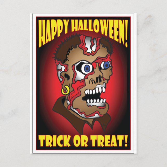 HALLOWEEN TRICK OR TREAT CARDS -2 (Front)