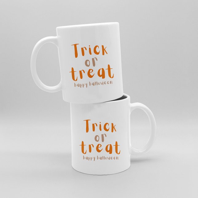 Halloween Trick or Treat Coffee Mug (Creator Uploaded)