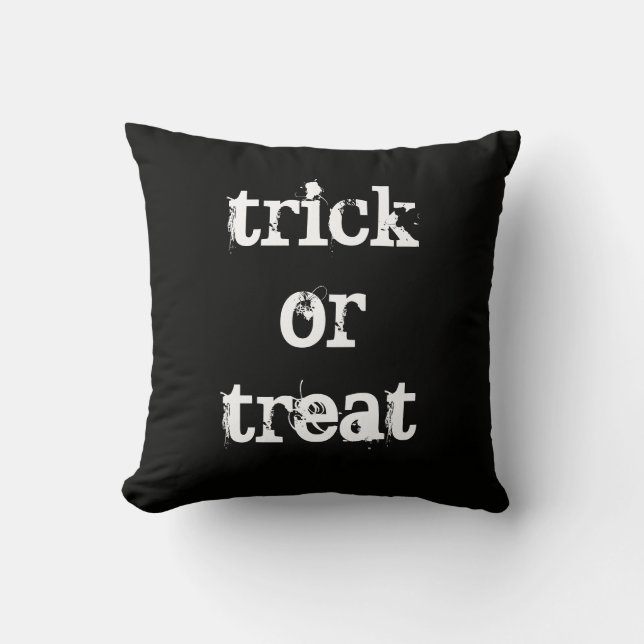 Halloween Trick or Treat Cushion (Front)