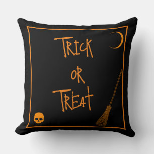 Halloween Trick or Treat  Cushion